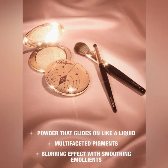 Charlotte Tilbury Glow Glide Hollywood Highlighter in Moonlit Glow - New w/Box - Picture 13 of 13